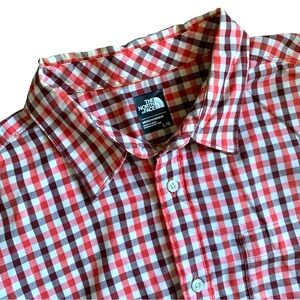 LIKE NEW The North Face Button Down Plaid Shirt Large